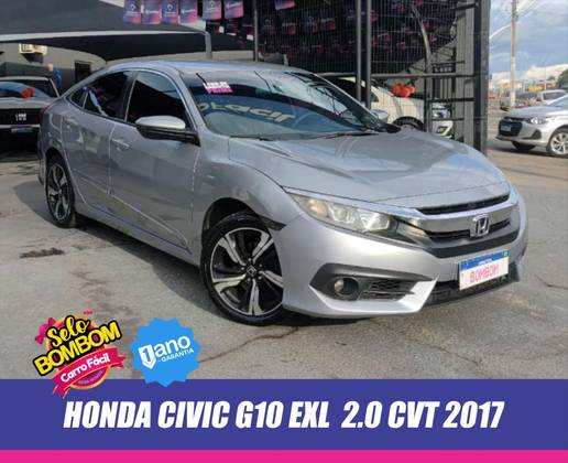 HONDA CIVIC 2.0 16V FLEXONE EXL 4P CVT HONDA CIVIC 2.0 16V FLEXONE EXL 4P CVT